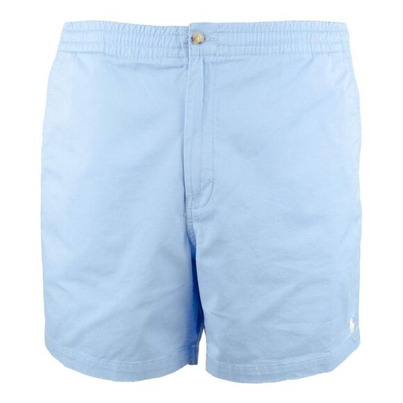 Men's Big and Tall Classic Prepster Stretch Shorts-BLU-2LT - Picture 5 of 6